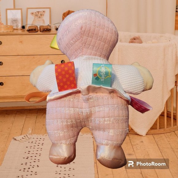 TaGgies Doll By Mary Meyer Signature Collection 8.5" With 10 Tags Pink EUC - Picture 2 of 4